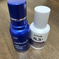 medicube SHOT 7500 & anua 0.3+