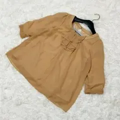 Ecruefil ブラウス フリルデザイン シフォン素材 フェミニン ナチュラルのサムネイル