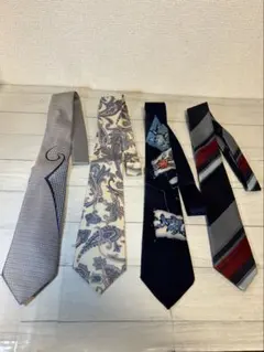 ネクタイ 4本セット 多様なデザイン