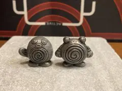 ポケモン　メタルコレクション　ニョロモとニョロゾ　銀　初代　ダイキャスト製