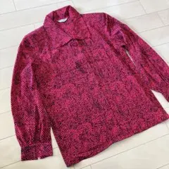 YSL サンローラン　シャツ　ブラウス　ピンク