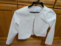 Catherine Cottage キッズ ボレロ ホワイト 150のサムネイル