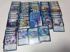 M*t様 デュエルマスターズ 逆転のドギラゴン革命 水文明デッキパーツ
