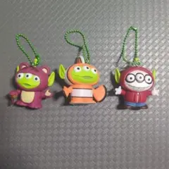 コスチュームエイリアン　フィギュアマスコット　３点セット