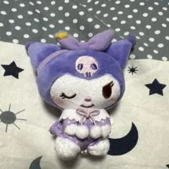サンリオキャラクター ぬいぐるみ 紫色 約15cm