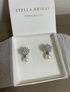 STELLA BRIDAL ステラブライダル　キュービックジルコニア　イヤリング