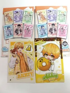 あっきぃ　フォトカード2枚セット　バレンタイン　アニメイト