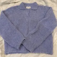 consume product薄紫 長袖セーター
