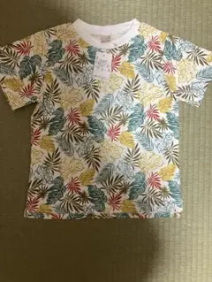 petit main リーフ柄 Tシャツ 120cm 新品未使用タグ付きのサムネイル