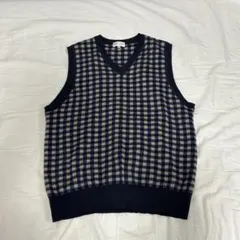 Paul Smith ポールスミス チェック柄 ニットベスト
