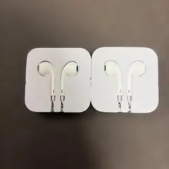 apple純正　有線イヤホン　未使用　2個セット