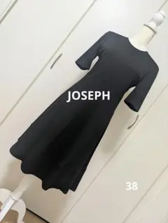 ☆JOSEPHジョゼフ(オンワード樫山・ルーマニア製)美ライン半袖ワンピース38のサムネイル