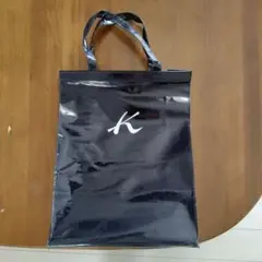 キタムラ　エナメルビニール　濃紺　 トートバッグのサムネイル