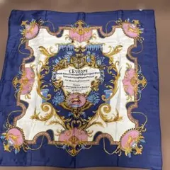 ヨーロッパデザイン シルクスカーフ