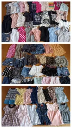y92❤ユニクロ・GU・ワールド・西松屋など 女の子 140 新品含む14枚 