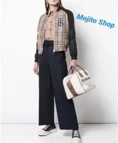 ❤️限定Burberry❤️正規23新作バーバリーロゴ入ジャケットブルゾンのサムネイル