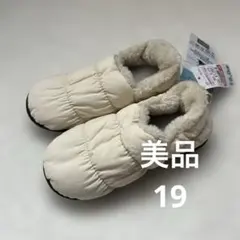 美品　19 靴　しまむらCLOSSHIモックシューズのサムネイル