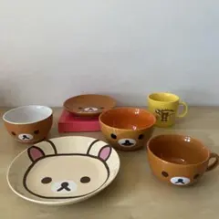 非売品　ローソン×リラックマ　食器6点セット