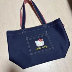 Hello Kitty ×KFC ネイビー トートバッグ