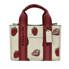 COACH ストロベリープリント ミニショルダーバッグ