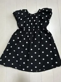 ✨大幅値下✨キッズベビー ドット 水玉 ワンピース 半袖 緑 韓国子供服 