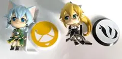 ちびきゅんシノン　リーファ　SAO　ちびきゅん　フィギュア