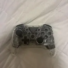 Nintendo Switch用 コントローラー クリアスケルトン