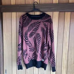 THE GUILTY PARTIES 葉柄ニットセーター