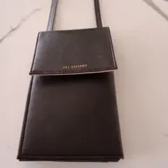 #JILL STUART ブラック スマホショルダーバッグ