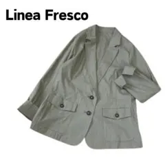 Linea Fresco リネアフレスコ テーラードジャケット リネンジャケット