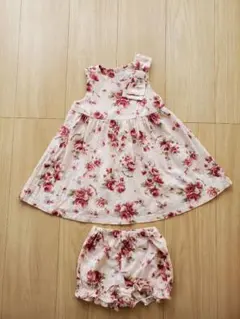 【値下げしました！】タルティーヌ エ ショコラ ワンピース＆ブルマ 花柄