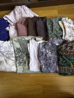 レディーストップス12点まとめ売り シニア　L、L Lサイズ