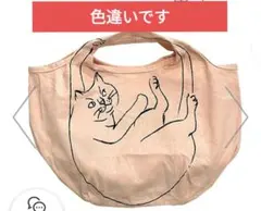 お値下げ！ルートート　ルーショッパー　マルシェミニ　猫柄バッグ　Myrtilleのサムネイル