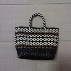 KALDI COFFEE FARM 編み込みトートバッグ