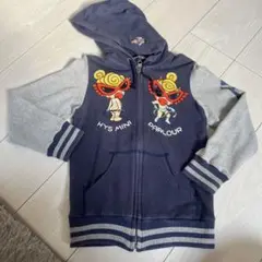 ヒスミニ　タトゥーミニちゃん　ジップパーカー