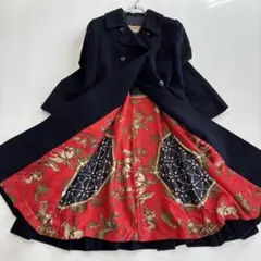 最高級 HERNO ヘルノ カシミヤ100% 裏地総柄 ロングコート R906 - メルカリ
