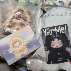 あ*♪様 SKULLPANDA ぬいぐるみキーホルダー