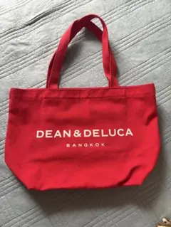 DEAN & DELUCA トートバッグ 赤