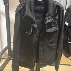 AVIREX VARSITY ブラック ミリタリージャケットのサムネイル