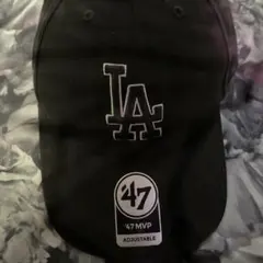 47 Brand LA Dodgers キャップ ブラック