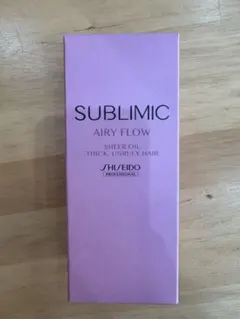 ［新品］美容室専売品　SHISEIDO ヘアオイル　シアーオイルのサムネイル