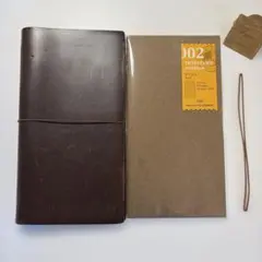 【13:00迄に購入で当日発送】トラベラーズノート　TNRブラウン