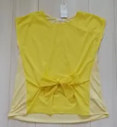 （249）a.v.v standard イエロー バイカラートップス