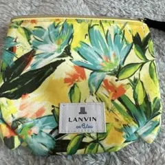 LANVIN 花柄ポーチ 小型のサムネイル