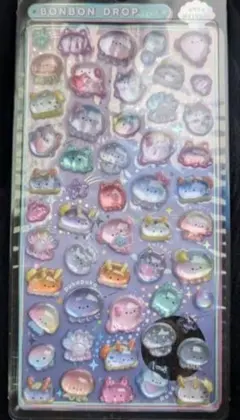 〇新品〇水族館限定 ボンボンドロップシール〇くらげ アクアウィアドーズ〇正規品〇