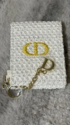 Dior ホワイトミラー チェーン付き