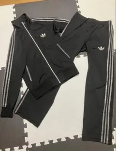 adidas ブラック ジャージセット