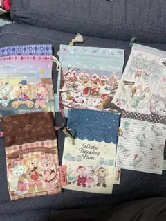 ダッフィー　巾着セット