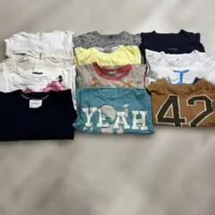 半袖Tシャツセット　長袖セット　110cm