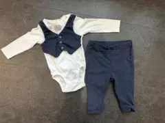 H&M 아기 롬퍼스 팬츠 세트 74